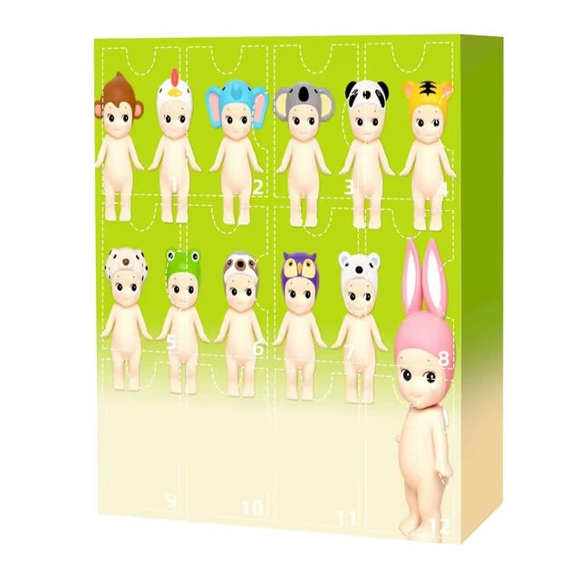 SONNY ANGEL ANIMAL SERIES CALENDAR - 12 DAYS